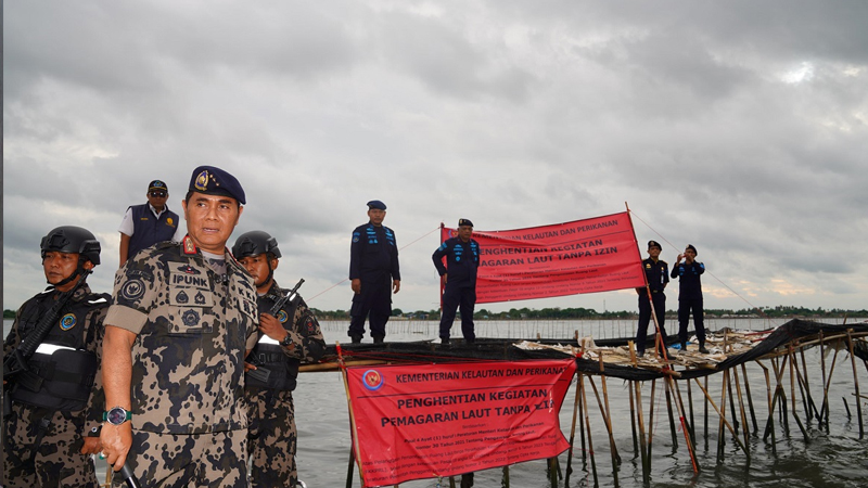 Kesepakatan Menteri KKP dan KSAL: Pagar Laut Tangerang Akan Dibongkar